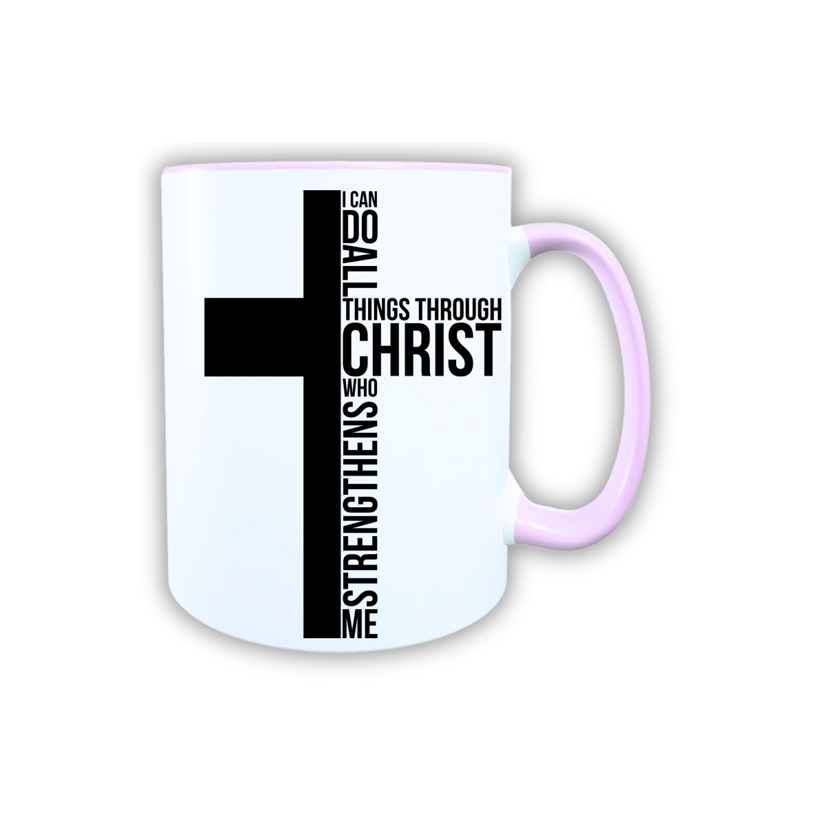 Keramik Tasse Jesus Kreuz – Christliche Accessoires | Geschenkidee für Christen Kommunion_0003TG - Herz Jesu
