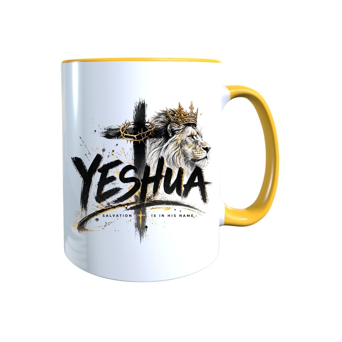 Keramik Tasse Jesus Yeshua Löwe – Christliche Accessoires | Geschenkidee für Christen Kommunion_0008TG - Herz Jesu