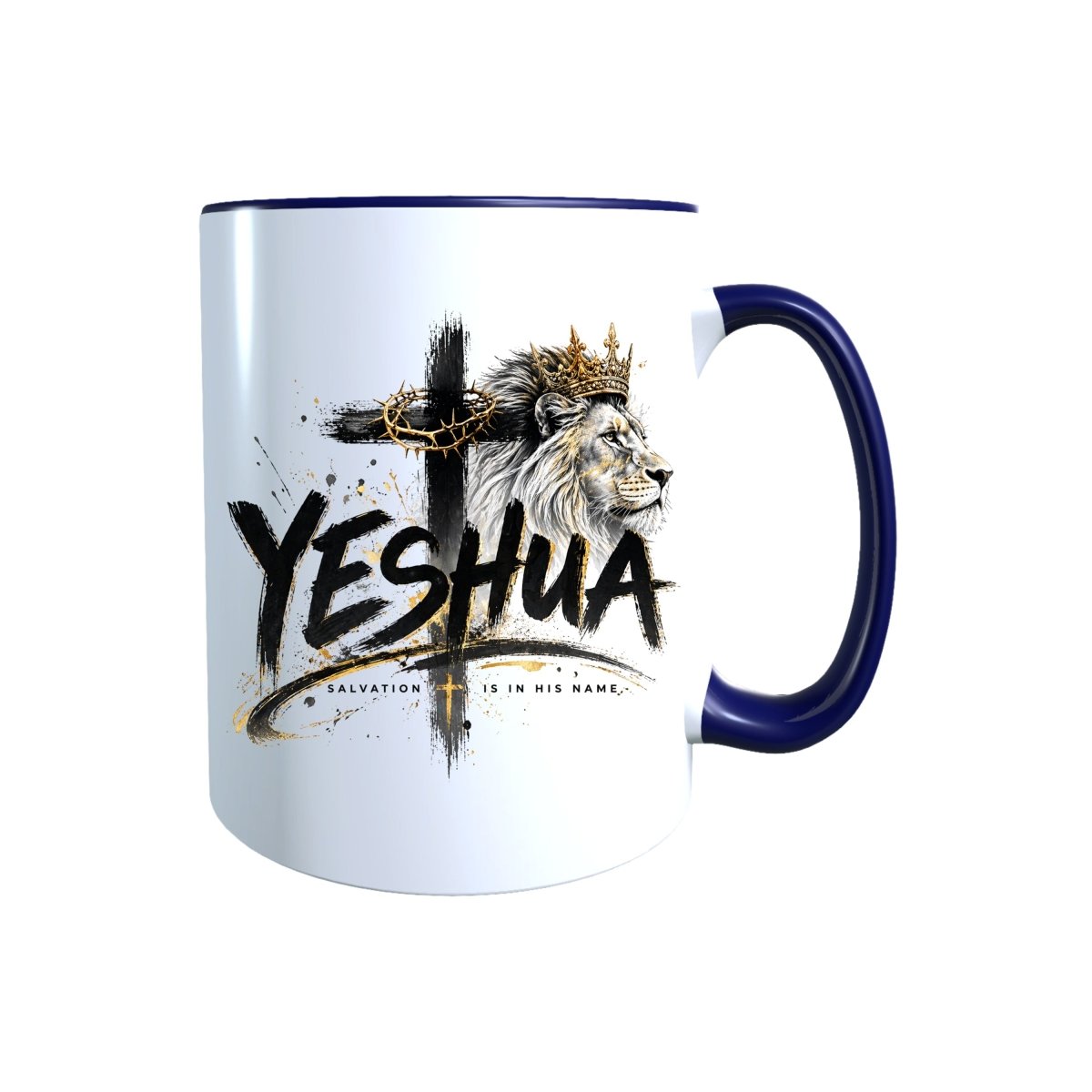 Keramik Tasse Jesus Yeshua Löwe – Christliche Accessoires | Geschenkidee für Christen Kommunion_0008TG - Herz Jesu