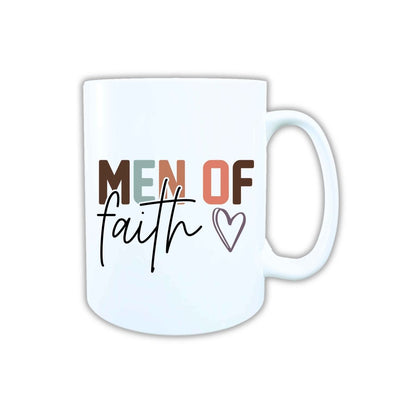 Keramik Tasse Man of Faith Jesus – Christliche Accessoires | Geschenkidee für Christen Kommunion_0024TG - Herz Jesu