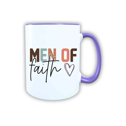 Keramik Tasse Man of Faith Jesus – Christliche Accessoires | Geschenkidee für Christen Kommunion_0024TG - Herz Jesu
