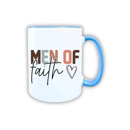 Keramik Tasse Man of Faith Jesus – Christliche Accessoires | Geschenkidee für Christen Kommunion_0024TG - Herz Jesu