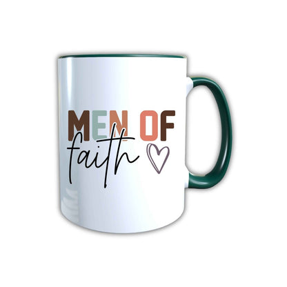 Keramik Tasse Man of Faith Jesus – Christliche Accessoires | Geschenkidee für Christen Kommunion_0024TG - Herz Jesu