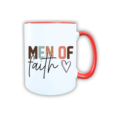 Keramik Tasse Man of Faith Jesus – Christliche Accessoires | Geschenkidee für Christen Kommunion_0024TG - Herz Jesu