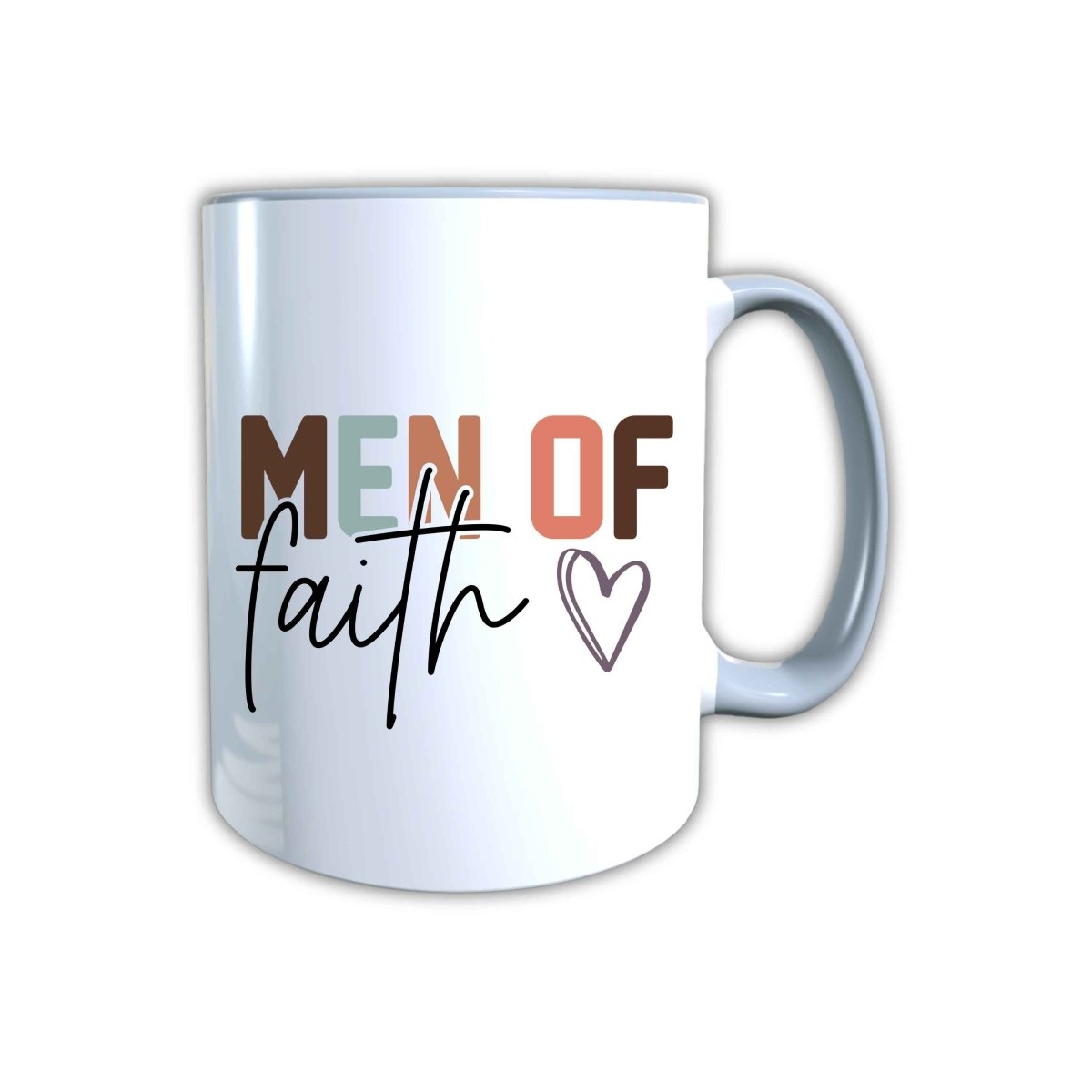 Keramik Tasse Man of Faith Jesus – Christliche Accessoires | Geschenkidee für Christen Kommunion_0024TG - Herz Jesu