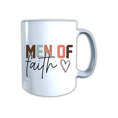 Keramik Tasse Man of Faith Jesus – Christliche Accessoires | Geschenkidee für Christen Kommunion_0024TG - Herz Jesu