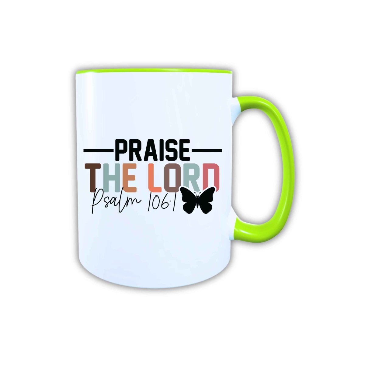 Keramik Tasse Praise the Lord Jesus – Christliche Accessoires | Geschenkidee für Christen Kommunion_0025TG (Kopie) - Herz Jesu