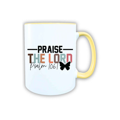 Keramik Tasse Praise the Lord Jesus – Christliche Accessoires | Geschenkidee für Christen Kommunion_0025TG (Kopie) - Herz Jesu