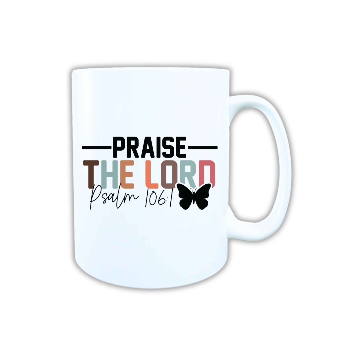 Keramik Tasse Praise the Lord Jesus – Christliche Accessoires | Geschenkidee für Christen Kommunion_0025TG (Kopie) - Herz Jesu