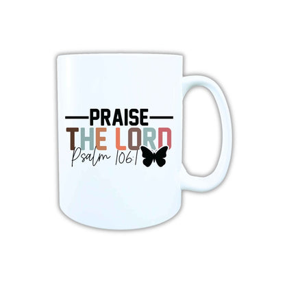 Keramik Tasse Praise the Lord Jesus – Christliche Accessoires | Geschenkidee für Christen Kommunion_0025TG (Kopie) - Herz Jesu