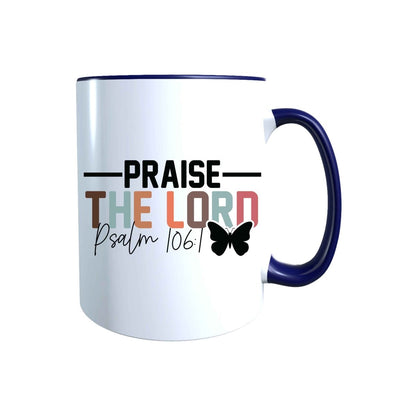 Keramik Tasse Praise the Lord Jesus – Christliche Accessoires | Geschenkidee für Christen Kommunion_0025TG (Kopie) - Herz Jesu
