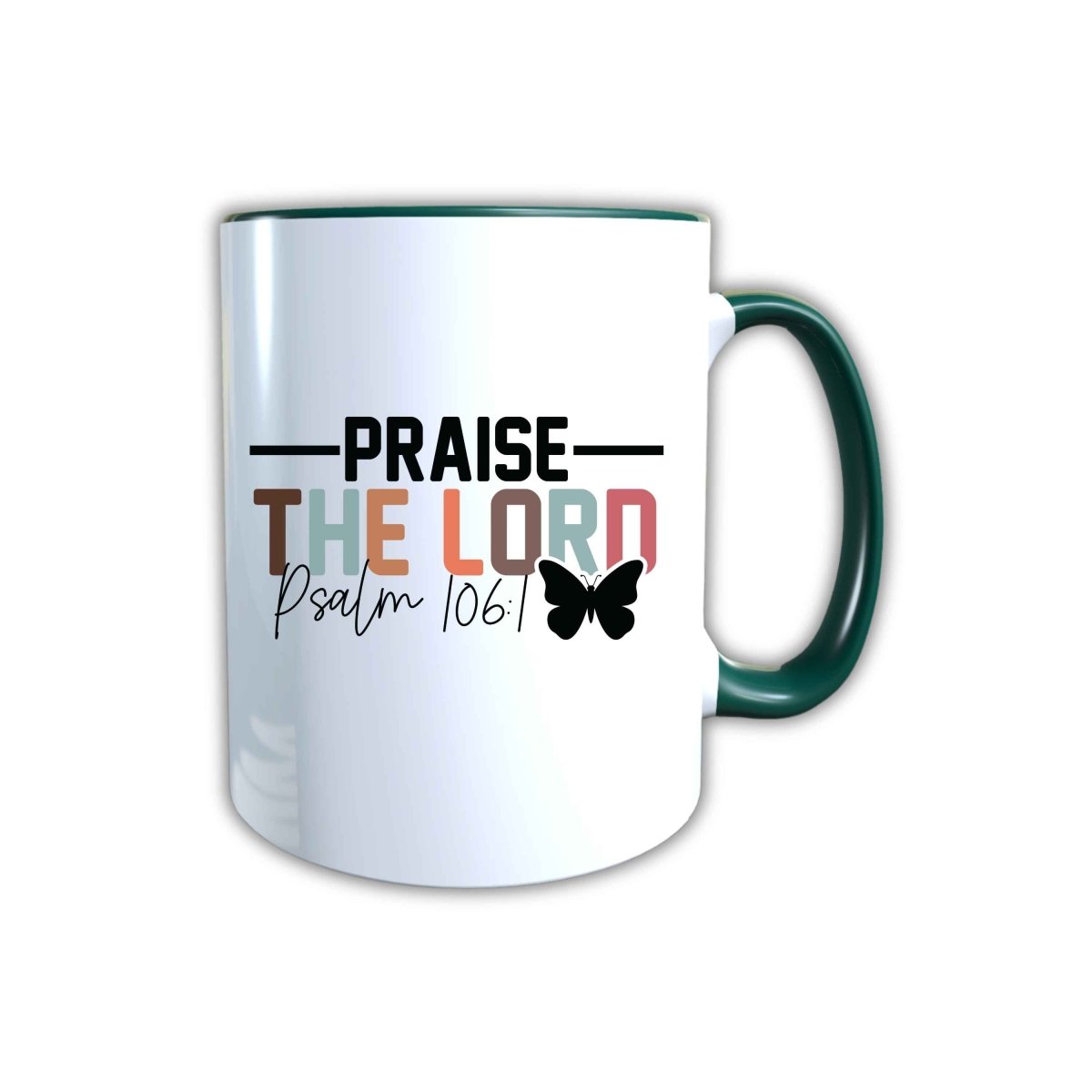 Keramik Tasse Praise the Lord Jesus – Christliche Accessoires | Geschenkidee für Christen Kommunion_0025TG (Kopie) - Herz Jesu