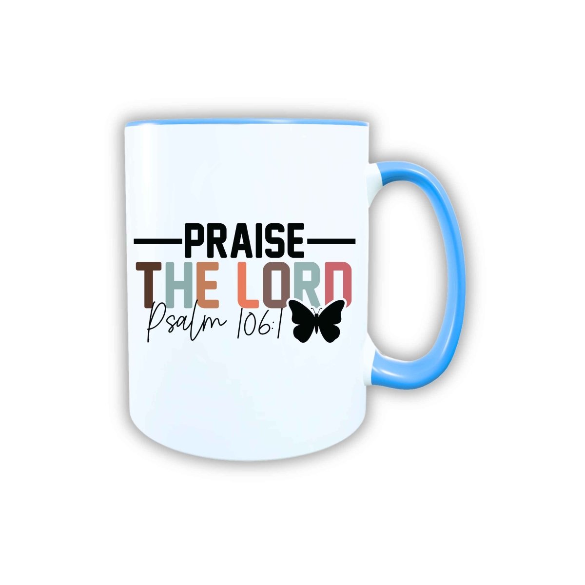 Keramik Tasse Praise the Lord Jesus – Christliche Accessoires | Geschenkidee für Christen Kommunion_0025TG (Kopie) - Herz Jesu