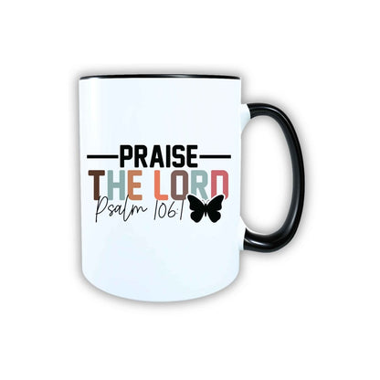 Keramik Tasse Praise the Lord Jesus – Christliche Accessoires | Geschenkidee für Christen Kommunion_0025TG (Kopie) - Herz Jesu