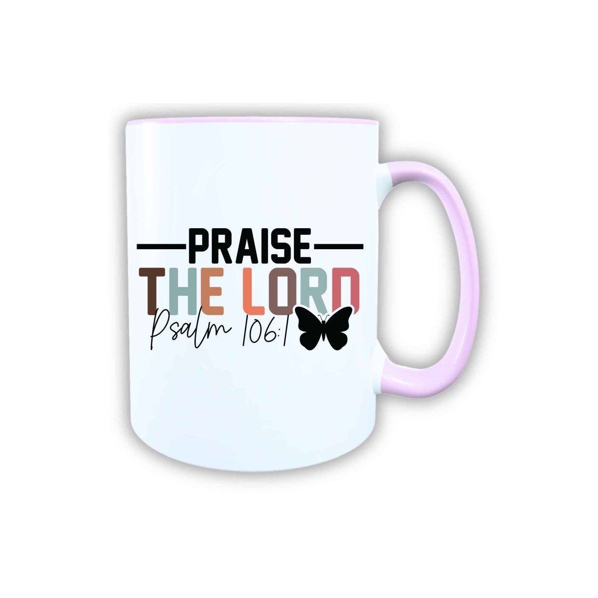 Keramik Tasse Praise the Lord Jesus – Christliche Accessoires | Geschenkidee für Christen Kommunion_0025TG (Kopie) - Herz Jesu