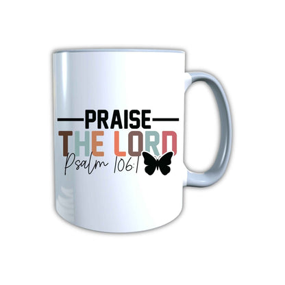 Keramik Tasse Praise the Lord Jesus – Christliche Accessoires | Geschenkidee für Christen Kommunion_0025TG (Kopie) - Herz Jesu