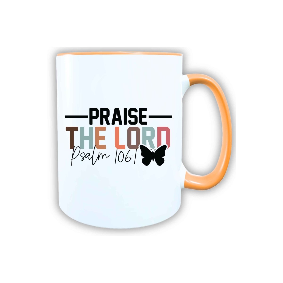 Keramik Tasse Praise the Lord Jesus – Christliche Accessoires | Geschenkidee für Christen Kommunion_0025TG (Kopie) - Herz Jesu