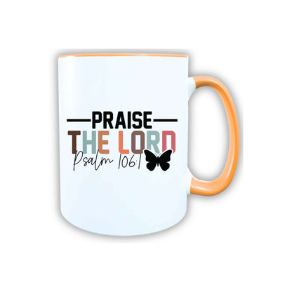 Keramik Tasse Praise the Lord Jesus – Christliche Accessoires | Geschenkidee für Christen Kommunion_0025TG (Kopie) - Herz Jesu
