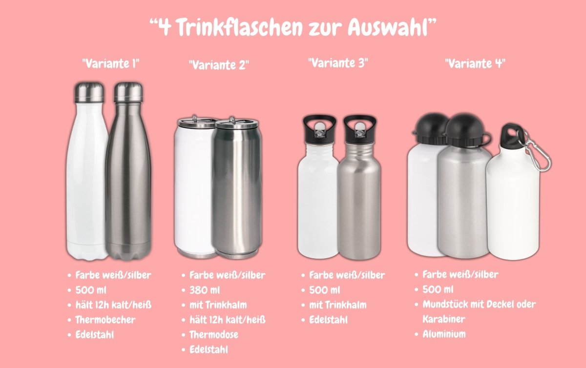 Personalisierte Brotzeitbox mit Trinkflasche mit Namen und Motiv Einschulung_0003G - Herz Jesu