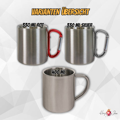 Personalisierte Fototasse Logo Werbeartikel Edelstahl Tasse Fotogeschenke_0002K - Herz Jesu