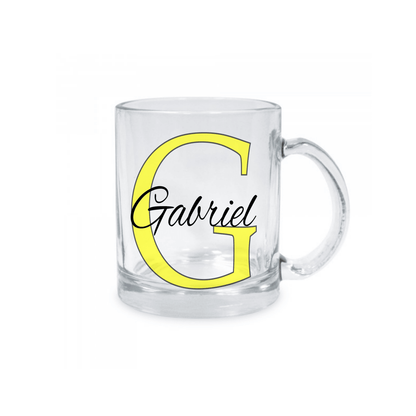 Personalisierte Glastasse mit deinem Namen_0001M - Herz Jesu