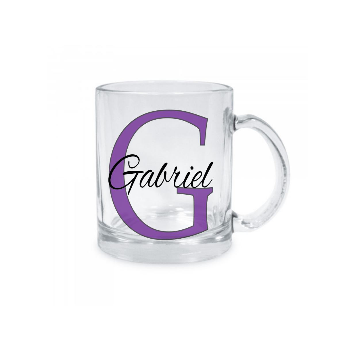 Personalisierte Glastasse mit deinem Namen_0001M - Herz Jesu