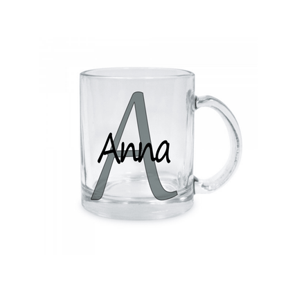 Personalisierte Glastasse mit deinem Namen_0002M - Herz Jesu