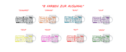 Personalisierte Glastasse mit deinem Namen_0004M - Herz Jesu