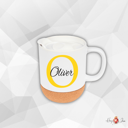 Personalisierte Keramik Tasse mit deinem Namen_0000T - Herz Jesu