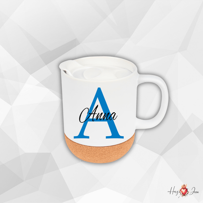 Personalisierte Keramik Tasse mit deinem Namen_0000T - Herz Jesu