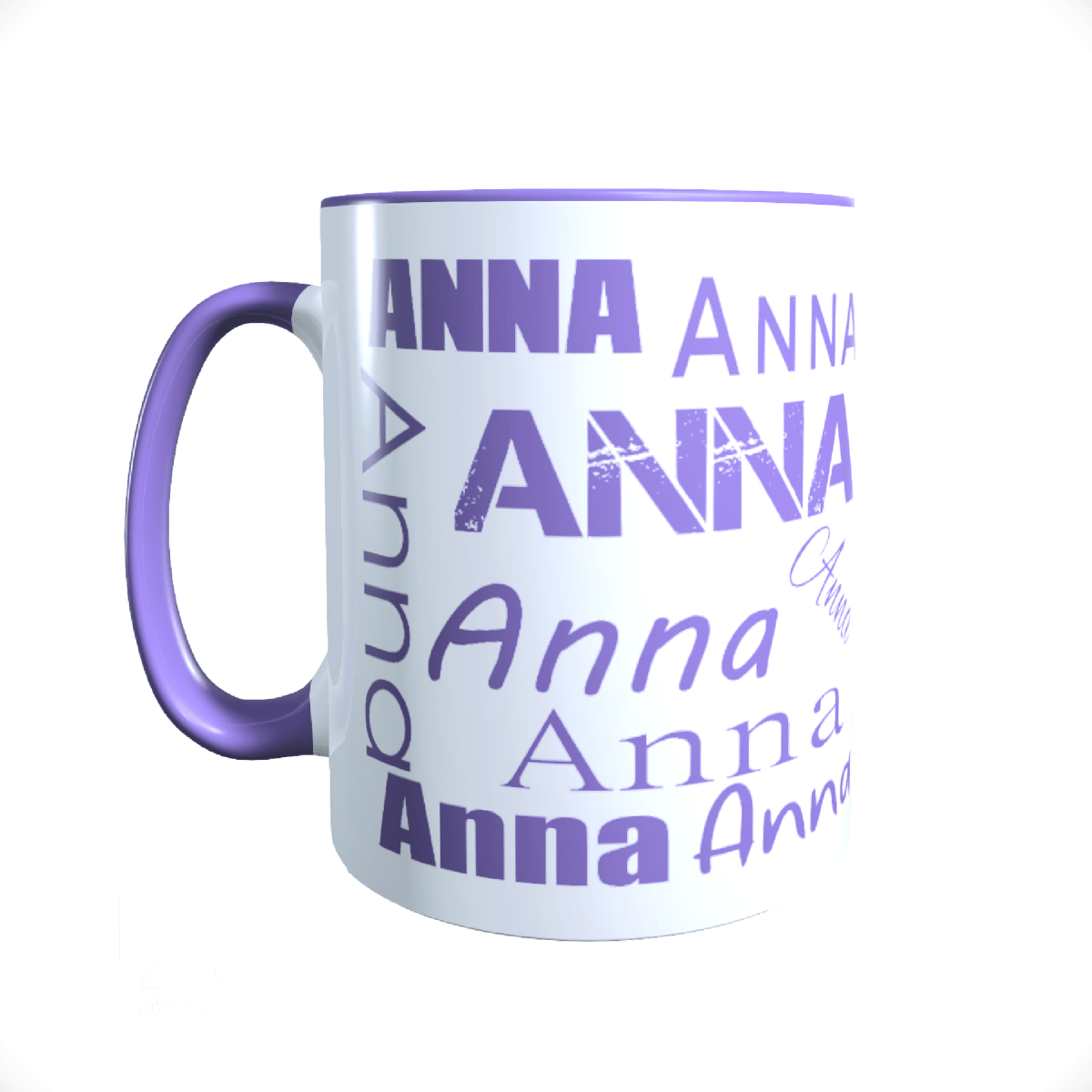 Personalisierte Keramik Tasse mit deinem Namen_0002T - Herz Jesu