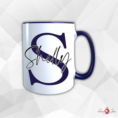 Personalisierte Keramik Tasse mit deinem Namen_0003T - Herz Jesu