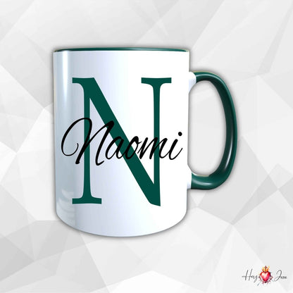 Personalisierte Keramik Tasse mit deinem Namen_0017T - Herz Jesu