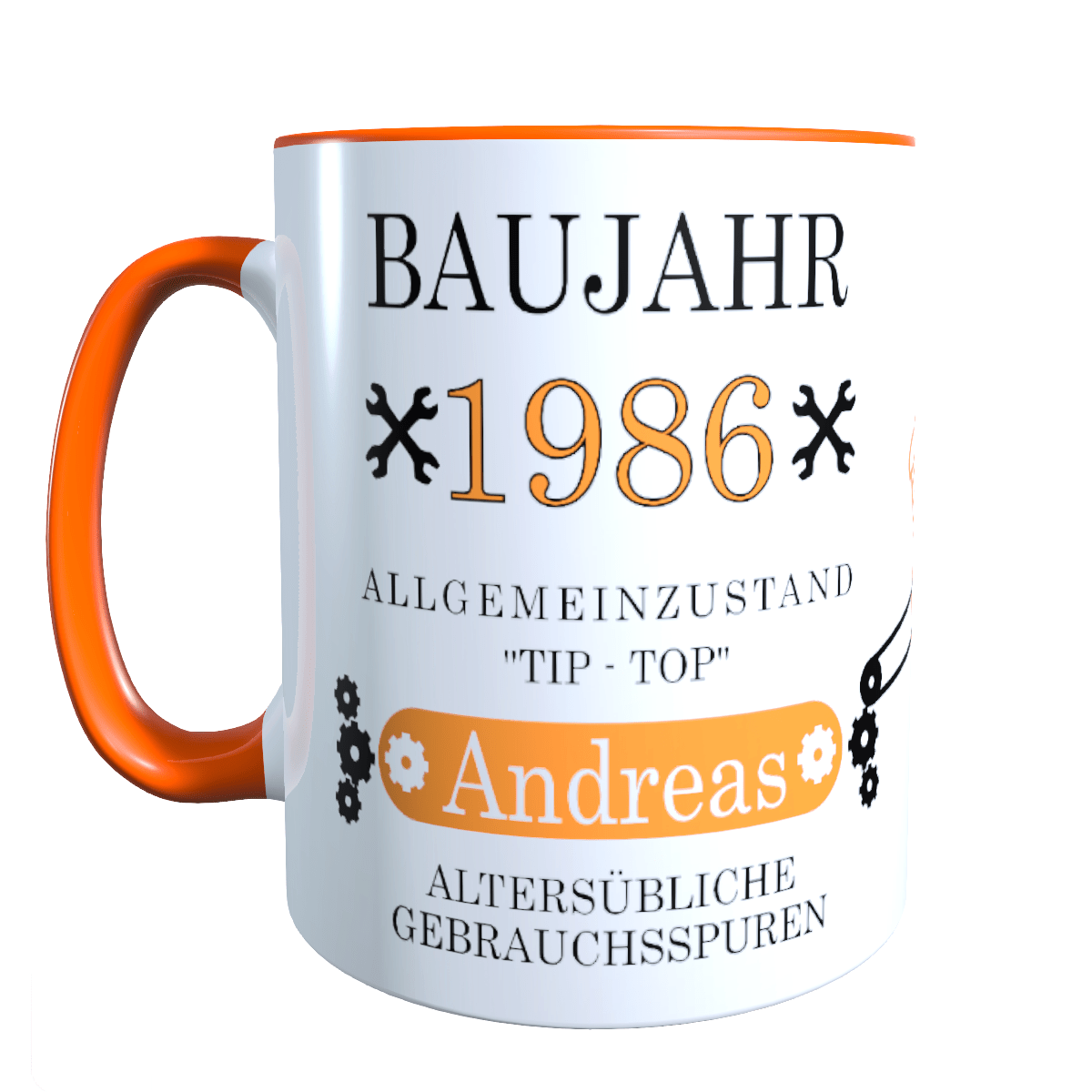Personalisierte Keramik Tasse mit deinem Namen_0021T - Herz Jesu