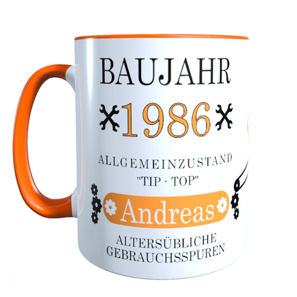 Personalisierte Keramik Tasse mit deinem Namen_0021T - Herz Jesu