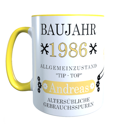 Personalisierte Keramik Tasse mit deinem Namen_0021T - Herz Jesu