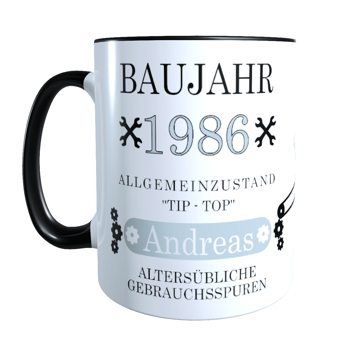 Personalisierte Keramik Tasse mit deinem Namen_0021T - Herz Jesu