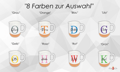 Personalisierte Keramik Tasse mit deinem Namen_0045T - Herz Jesu
