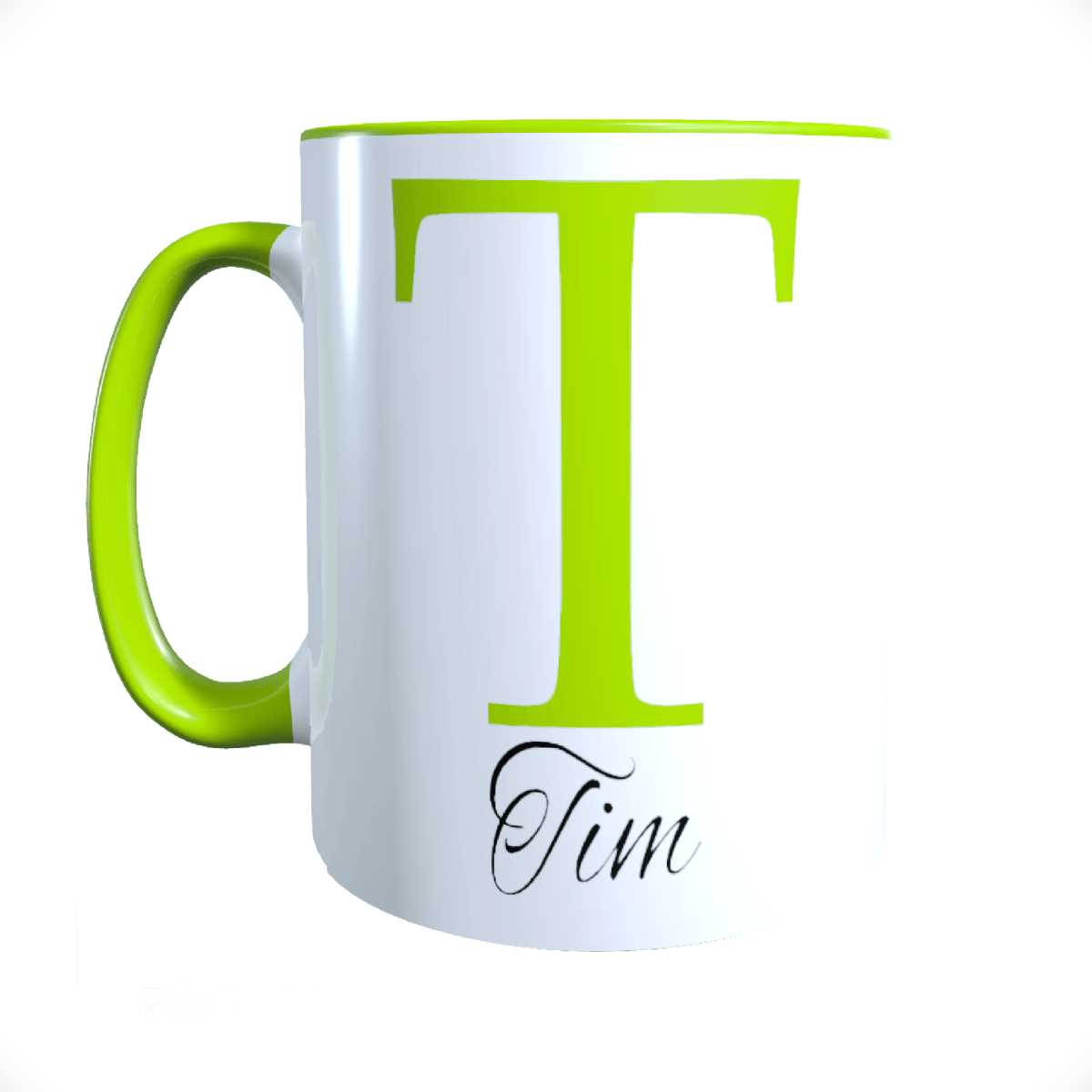 Personalisierte Keramik Tasse mit deinem Namen_0051T - Herz Jesu
