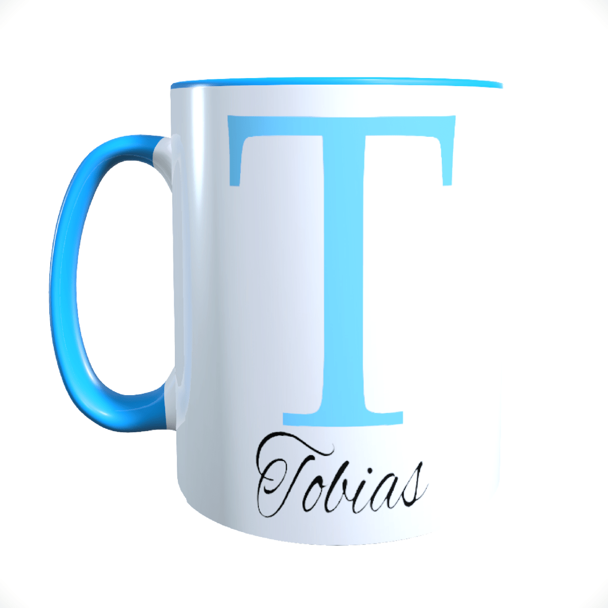 Personalisierte Keramik Tasse mit deinem Namen_0051T - Herz Jesu