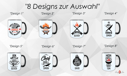 Personalisierte Keramik Tasse mit deinem Namen Outdoor Camping_0080T - Herz Jesu