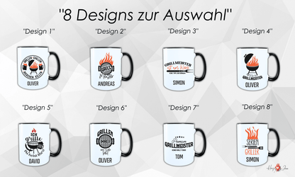 Personalisierte Keramik Tasse mit deinem Namen Outdoor Camping_0081T - Herz Jesu