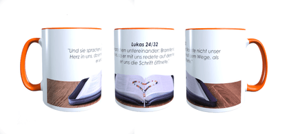 Personalisierte Tasse Bibelzitaten Gott Bibel Jesus Pfingsten Geschenkidee_0015T - Herz Jesu