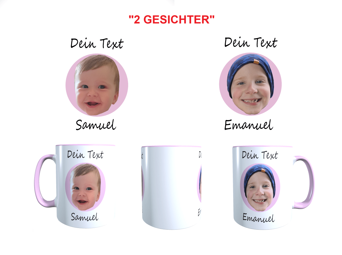 Personalisierte Tasse mit Bild Geschenkidee Kaffee Fotogeschenke_0005T - Herz Jesu