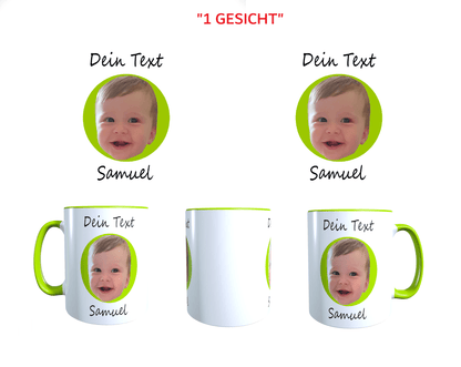 Personalisierte Tasse mit Bild Geschenkidee Kaffee Fotogeschenke_0005T - Herz Jesu