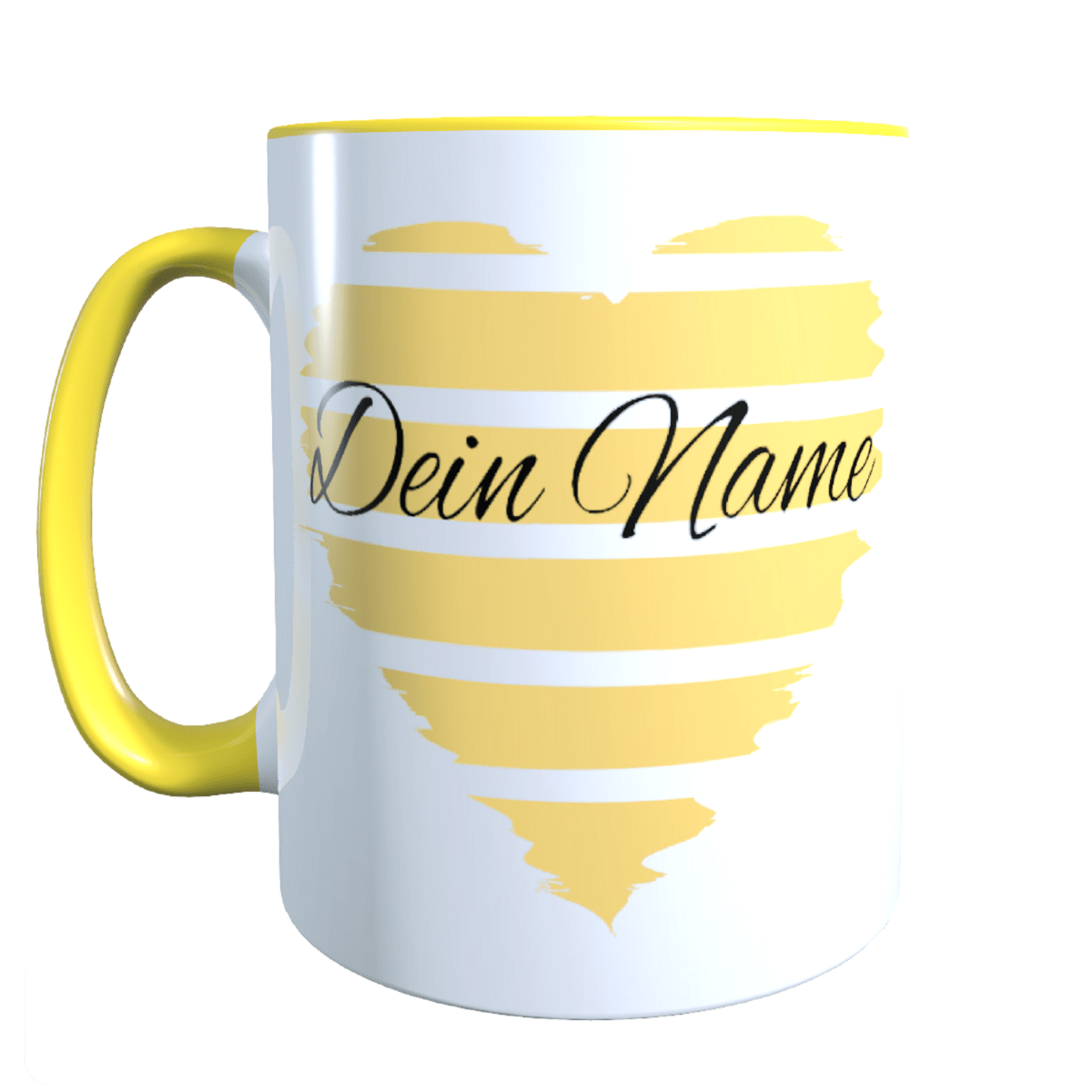Personalisierte Tasse mit Namen Herz_0026T - Herz Jesu