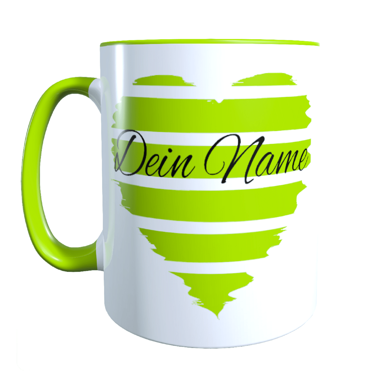 Personalisierte Tasse mit Namen Herz_0026T - Herz Jesu