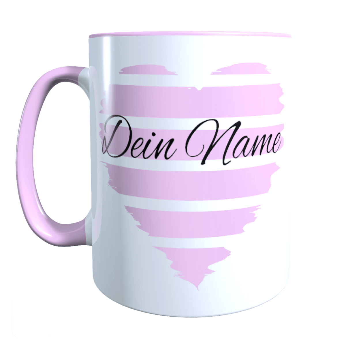 Personalisierte Tasse mit Namen Herz_0026T - Herz Jesu