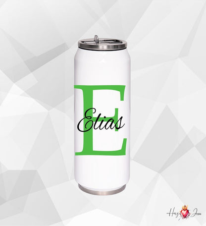 Personalisierte Trinkflasche mit Namen Schule Thermobecher Geburtstag _0002E - Herz Jesu