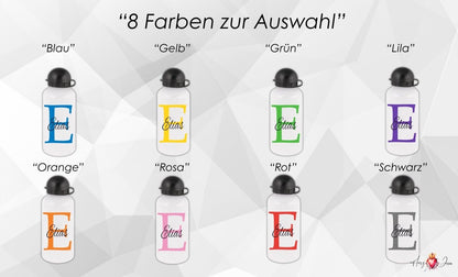 Personalisierte Trinkflasche mit Namen Schule Thermobecher Geburtstag _0002E - Herz Jesu